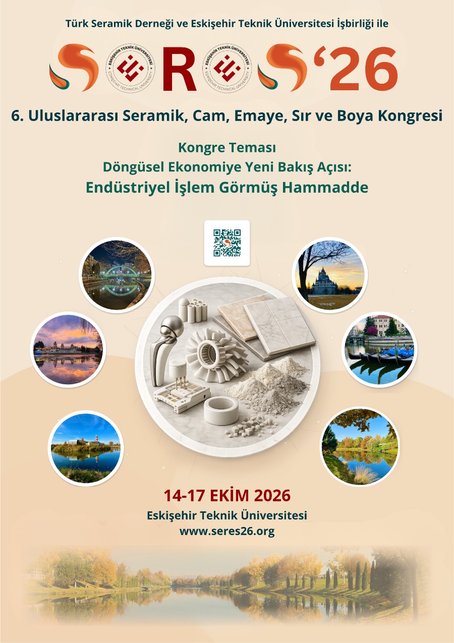 6. Uluslararasi Seramik, Cam, Emaye, Sir ve Boya Kongresi